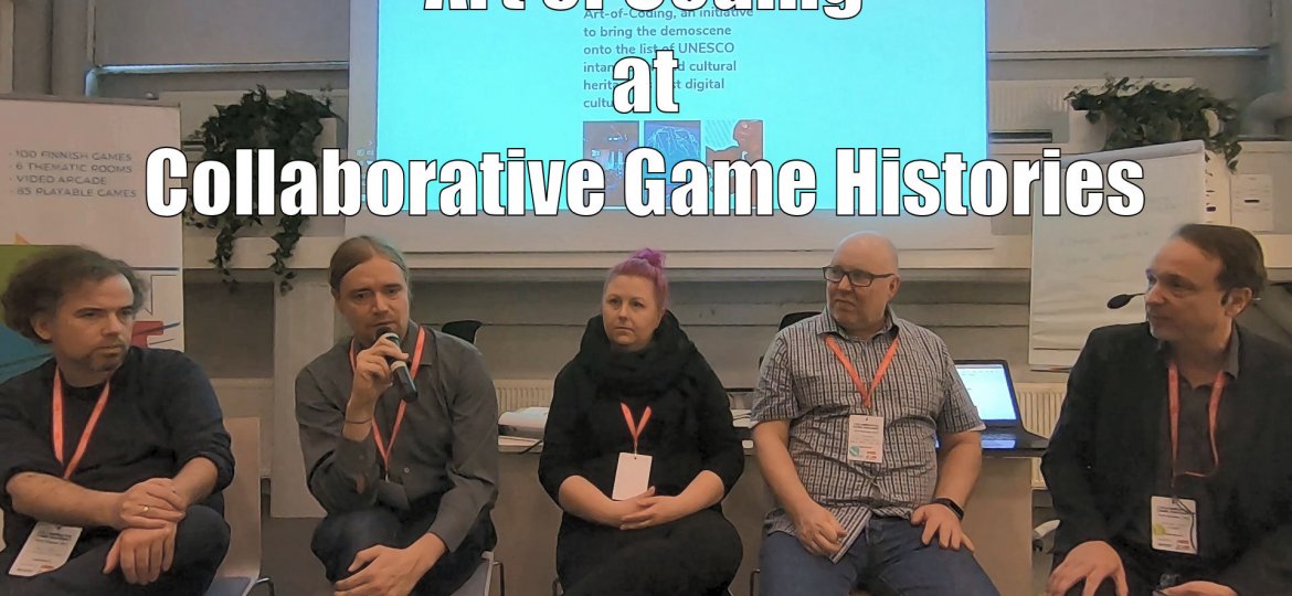 Art of Coding Panel discussion - Finnish Museum of Games